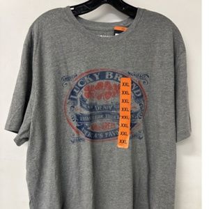 Mens size XXL LUCKY BRAND Short Sleeve gray T-Shirt Crew Neck
